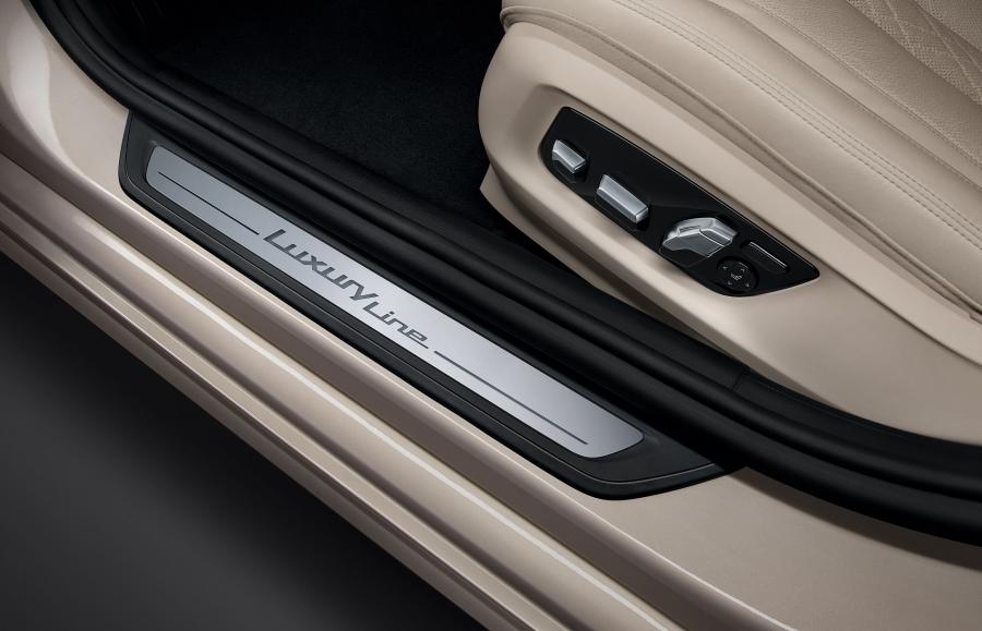 Детали интерьера BMW 530Li Luxury Line (G38) 2017 года  (CN) (фото 9 из 13)